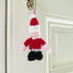 Mini Père Noël à suspendre