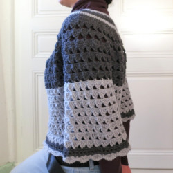 Chauffe-épaules duo gris