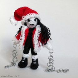 Poupée d'art Blackeux de Noël.