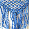 Châle "la pêcheresse bleue"