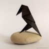 Corbeau d'Halloween en papier