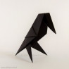 Corbeau en origami