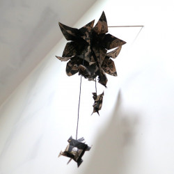 Grappe d'origami Lys et Tortues