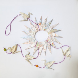 Mobile origami Soleil