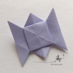 pliage noeud des amoureux