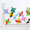 Guirlande d'étoiles shurikens