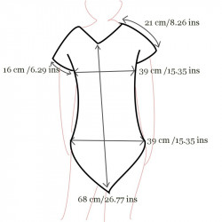 Tunique col V et pointe