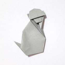 Singe origami
