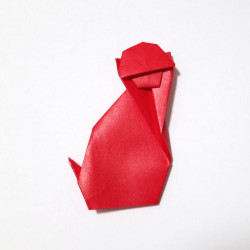 Singe origami