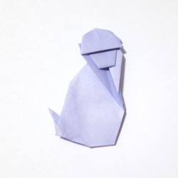 Singe origami