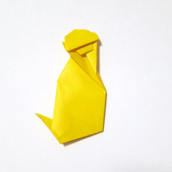 Singe origami