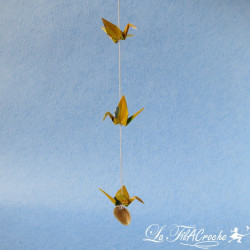 Guirlande de mini grues: Tea Time.