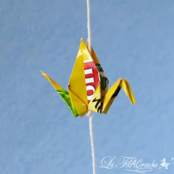 Guirlande de mini grues: Tea Time.