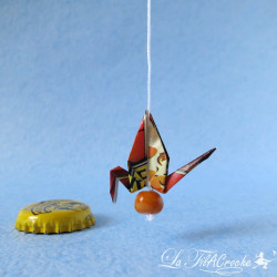 Guirlande de mini grues: Ale et Luia.