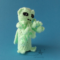Figurine au crochet Chtulu