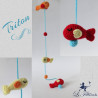 Guirlande de poissons: Triton