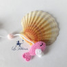 Guirlande pour bébé au crochet poissons: Téthys
