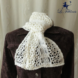Echarpe femme en dentelle