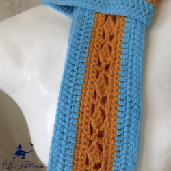 Echarpe fait main au crochet