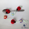 Guirlande de coccinelles cadeau naissance bébé