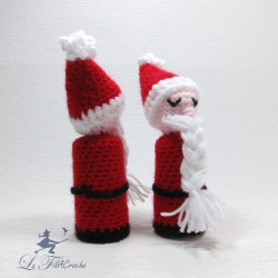 Père Noël au crochet amigurumi