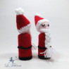 Père Noël au crochet amigurumi