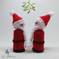 Père Noël au crochet amigurumi