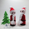 Père Noël au crochet amigurumi