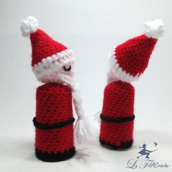 Père Noël au crochet amigurumi
