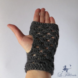 Mitaines au point granny.