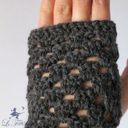 Mitaines au point granny.