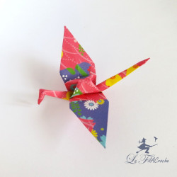 Grues origami  Yuzen