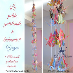 Guirlande de grues Yuzen