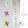Guirlande d'étoiles en origami: Shurikens