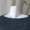 Pull crochet grande taille 46/48