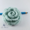 Aimants fleurs au crochet