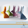 Lapins de Pâques en origami