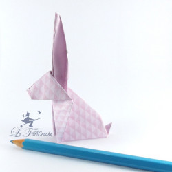 Lapins de Pâques en origami
