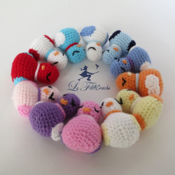 Oiseaux décoratifs au crochet