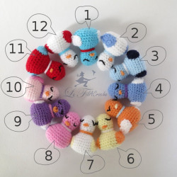 Oiseaux décoratifs au crochet