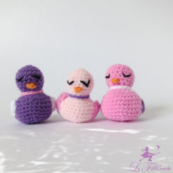 Oiseaux décoratifs au crochet