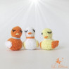 Oiseaux décoratifs au crochet