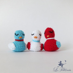 Oiseaux décoratifs au crochet