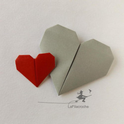 Coeur en papier pour mariage