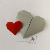 Coeur en papier pour mariage