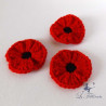 coquelicot au crochet