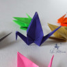 grues en origami