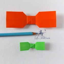 Noeuds papillons en papier