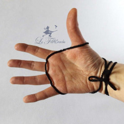 Mitaine gothique toile d'araignée