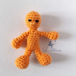 Bonhomme amigurumi
